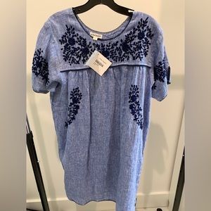 Roller Rabbit Vivian Blue Dress For Sale